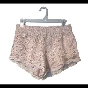 New: Tags still on, Forever 21 Medium Floral Blush Girl Short